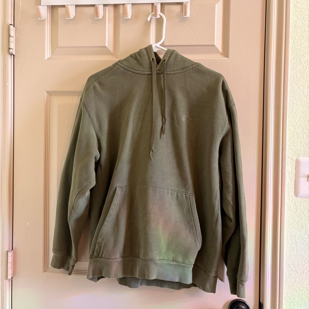 Green Hoodie with Front Pocket